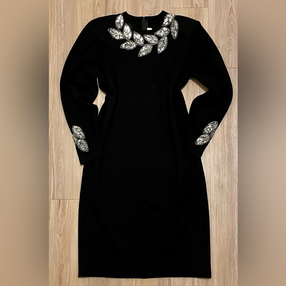 Vintage Sequin Sweater Dress EUC